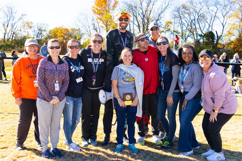Students enjoy field day